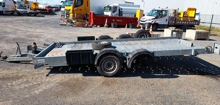 HUBIERE REMORQUE PORTE VOITURE 1T65  FE-941-EJ