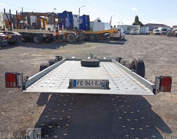 HUBIERE REMORQUE PORTE VOITURE 1T65  FE-941-EJ