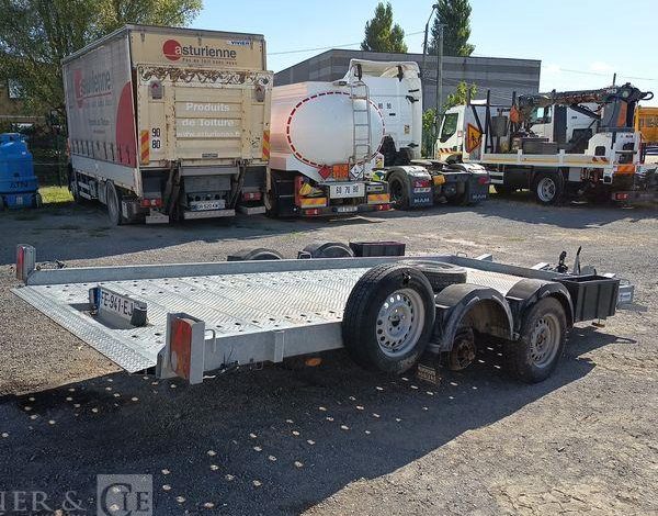 HUBIERE REMORQUE PORTE VOITURE 1T65  FE-941-EJ