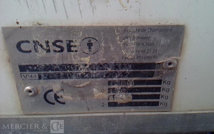 CNSE ABRIS CHANTIER 9M2 ISOLE + WC  FF-043-TC