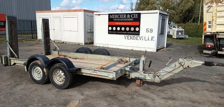 ECIM REMORQUE PORTE ENGIN 2T8  FF-967-DM