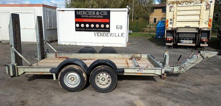 ECIM REMORQUE PORTE ENGIN 2T8  FF-967-DM