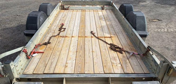 ECIM REMORQUE PORTE ENGIN 2T8  FF-967-DM