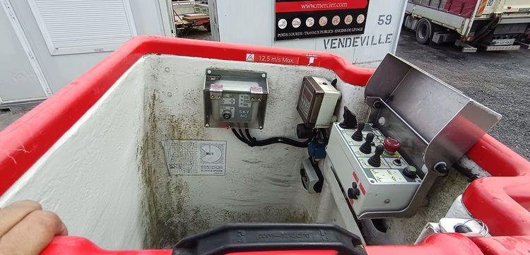 IVECO DAILY 35S14 NACELLE FRANCE ELEVATEUR 141TLE – 12 METRES – DIESEL – 500 HEURES BLANC FT-331-NQ
