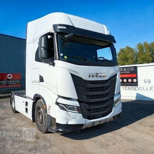 IVECO S-WAY 510 – PTRA 44 TONNES – DIESEL – 440235 KMS – BLANC FT-398-CE