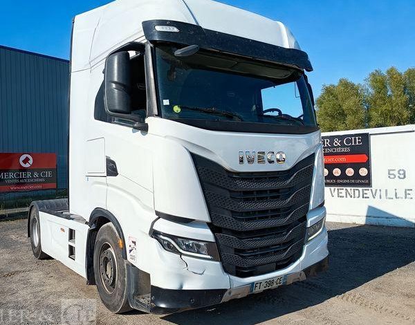 IVECO S-WAY 510 – PTRA 44 TONNES – DIESEL – 440235 KMS – BLANC FT-398-CE