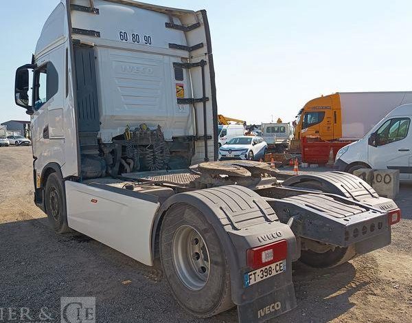 IVECO S-WAY 510 – PTRA 44 TONNES – DIESEL – 440235 KMS – BLANC FT-398-CE