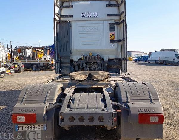 IVECO S-WAY 510 – PTRA 44 TONNES – DIESEL – 440235 KMS – BLANC FT-398-CE