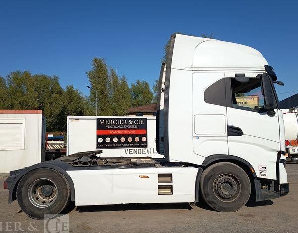 IVECO S-WAY 510 – PTRA 44 TONNES – DIESEL – 440235 KMS – BLANC FT-398-CE