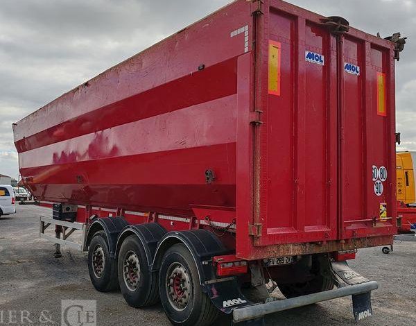 MOL BENNE A FERRAILLE DE 10M 60M3 3 ESSIEUX SUSP. AIR  FV-269-ZX