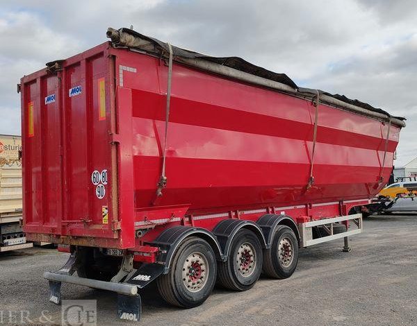 MOL BENNE A FERRAILLE DE 10M 60M3 3 ESSIEUX SUSP. AIR  FV-269-ZX