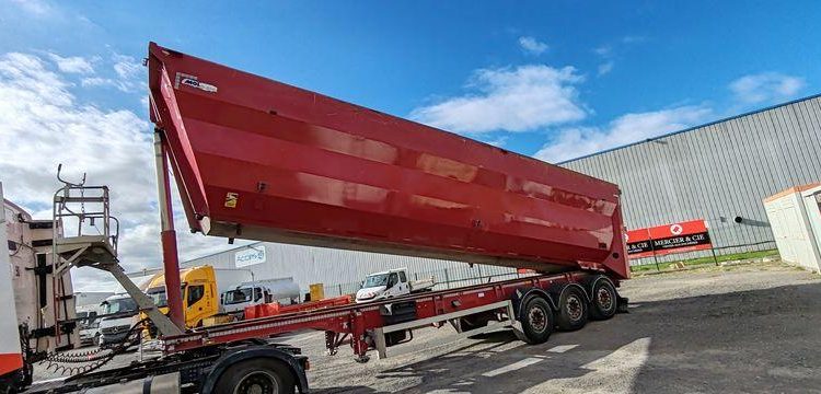 MOL BENNE A FERRAILLE DE 10M 60M3 3 ESSIEUX SUSP. AIR  FV-269-ZX