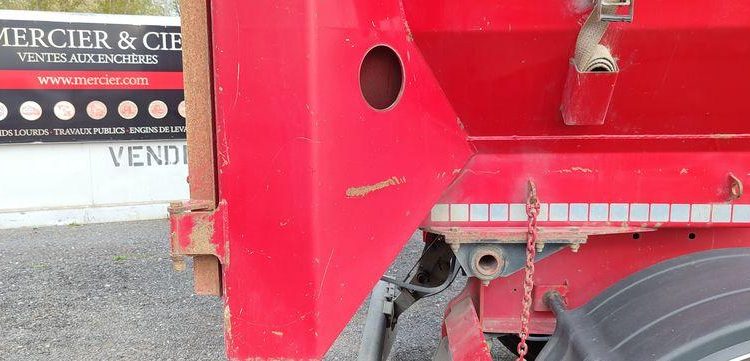 MOL BENNE A FERRAILLE DE 10M 60M3 3 ESSIEUX SUSP. AIR  FV-269-ZX