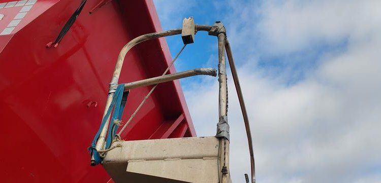 MOL BENNE A FERRAILLE DE 10M 60M3 3 ESSIEUX SUSP. AIR  FV-269-ZX