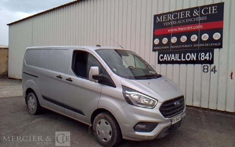 FORD TRANSIT CUSTOM 280 L1H1 2.0 ECOBLUE 130ch TREND BUSINESS GRIS FV-944-CQ