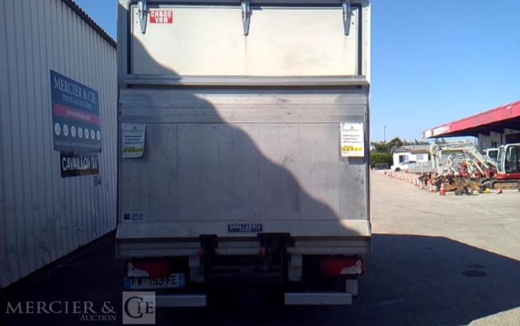 MERCEDES SPRINTER 516 CHASSIS CAB 43 CAISSE HAYON BLANC FW-153-FE