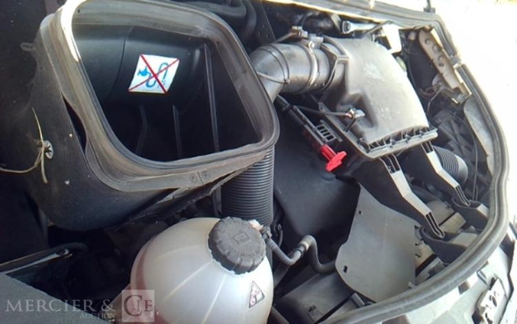 MERCEDES SPRINTER 516 CHASSIS CAB 43 CAISSE HAYON BLANC FW-153-FE