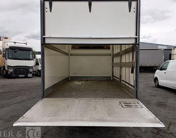 IVECO DAILY 6 CHASSIS CABINE PHASE 3 35C16 3,0D 16V 160CV AVEC CAISSE ET HAYON DIESEL BLANC GC-161-HL
