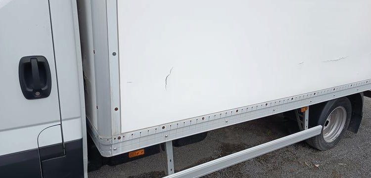IVECO DAILY 6 CHASSIS CABINE PHASE 3 35C16 3,0D 16V 160CV AVEC CAISSE ET HAYON DIESEL BLANC GC-161-HL