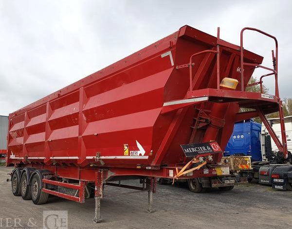 STAS BENNE A FERRAILLE 60M3 3 ESSIEUX SUSPENSIONS AIR  GF-757-WX