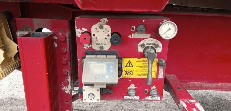 STAS BENNE A FERRAILLE 60M3 3 ESSIEUX SUSPENSIONS AIR  GF-757-WX