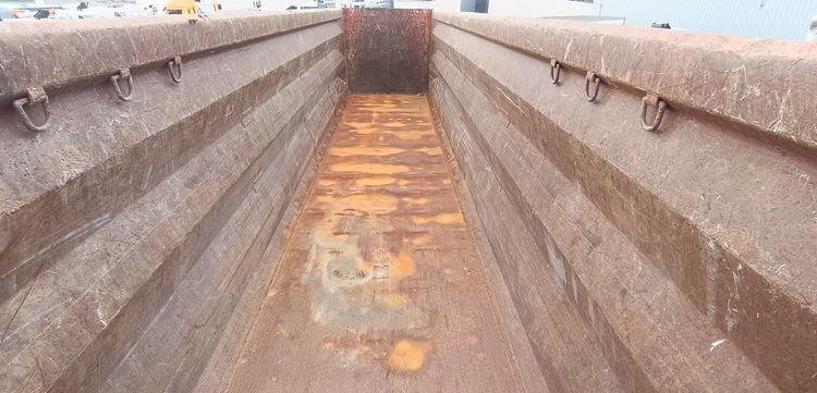 STAS BENNE A FERRAILLE 60M3 3 ESSIEUX SUSPENSIONS AIR  GF-757-WX