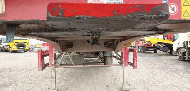 STAS BENNE A FERRAILLE 60M3 3 ESSIEUX SUSPENSIONS AIR  GF-757-WX