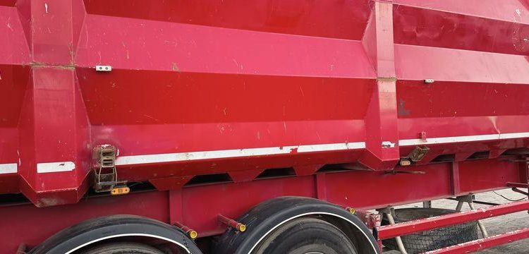 STAS BENNE A FERRAILLE 60M3 3 ESSIEUX SUSPENSIONS AIR  GF-757-WX