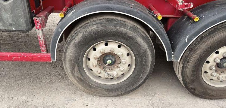 STAS BENNE A FERRAILLE 60M3 3 ESSIEUX SUSPENSIONS AIR  GF-757-WX