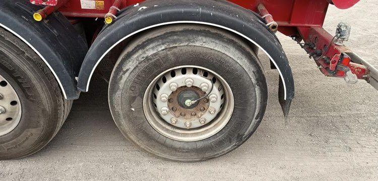 STAS BENNE A FERRAILLE 60M3 3 ESSIEUX SUSPENSIONS AIR  GF-757-WX