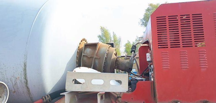 DEBUF SEMI BETONNIERE BM 12-36-2 2 ESSIEUX – PTAC 36 TONNES – ANNEE 2012  GK-847-FJ