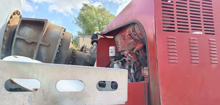 DEBUF SEMI BETONNIERE BM 12-36-2 2 ESSIEUX – PTAC 36 TONNES – ANNEE 2012  GK-847-FJ