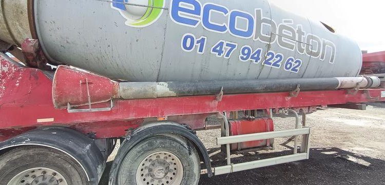 DEBUF SEMI BETONNIERE BM 12-36-2 2 ESSIEUX – PTAC 36 TONNES – ANNEE 2012  GK-847-FJ