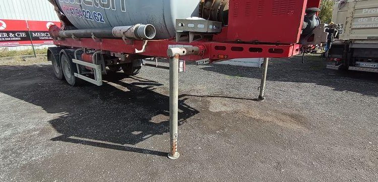 DEBUF SEMI BETONNIERE BM 12-36-2 2 ESSIEUX – PTAC 36 TONNES – ANNEE 2012  GK-847-FJ