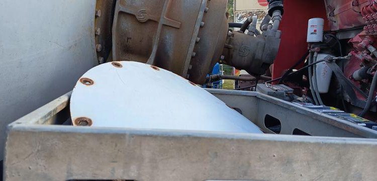 DEBUF SEMI BETONNIERE BM 12-36-2 2 ESSIEUX – PTAC 36 TONNES – ANNEE 2012  GK-847-FJ