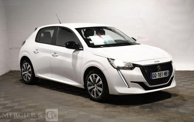 PEUGEOT 208 1.2 PURETECH 75ch ACTIVE PACK BLANC GQ-161-MB