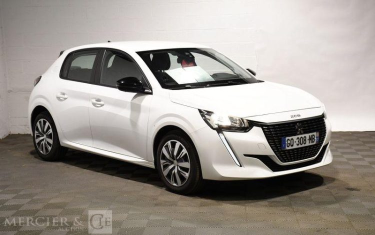 PEUGEOT 208 1.2 PURETECH 75ch ACTIVE PACK BLANC GQ-308-MB
