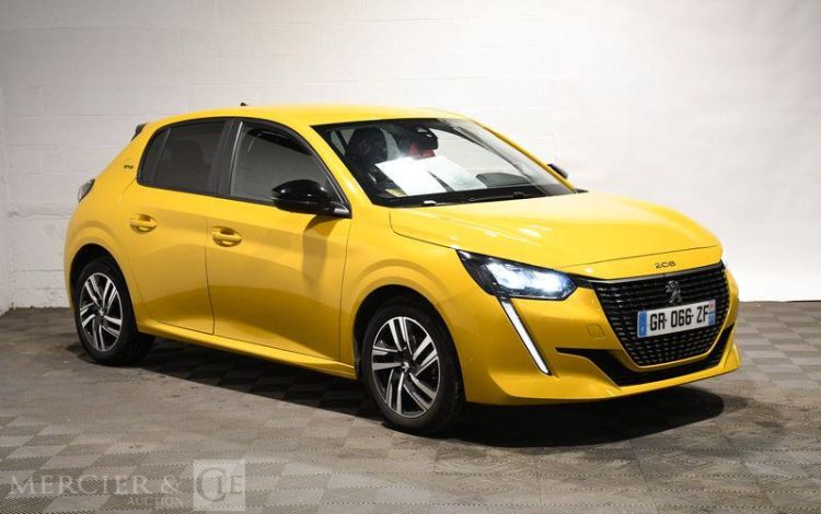 PEUGEOT 208 1.2 PURETECH 75ch STYLE JAUNE GR-066-ZF