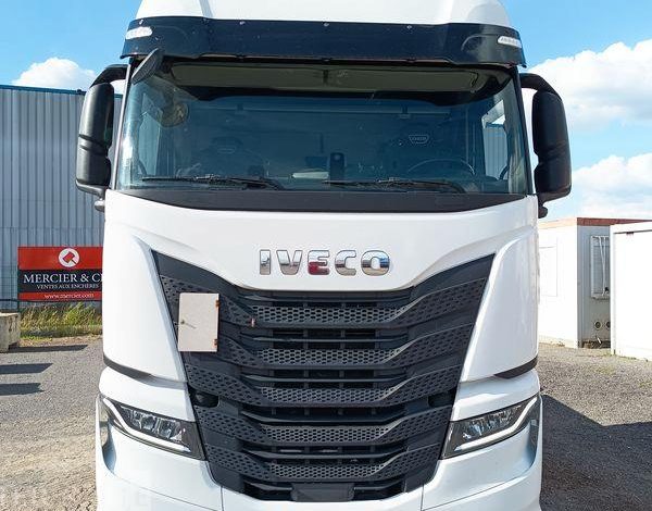 IVECO S WAY AS44S 480 CH – PTRA : 44 TONNES – DIESEL – 132116 KMS – ANNEE 2021 BLANC GR-311-WB