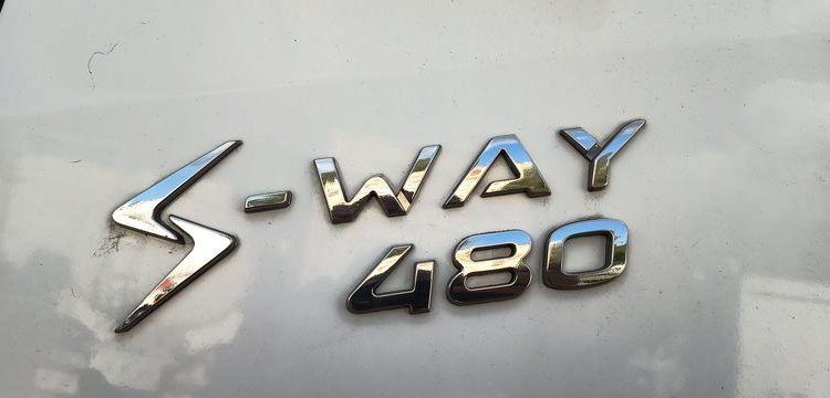 IVECO S WAY AS44S 480 CH – PTRA : 44 TONNES – DIESEL – 132116 KMS – ANNEE 2021 BLANC GR-311-WB