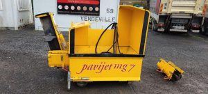 MALAVASI MINI FINISSEUR ROUTIER PAVIJET MG7 A TRAJET AVANT  MG723