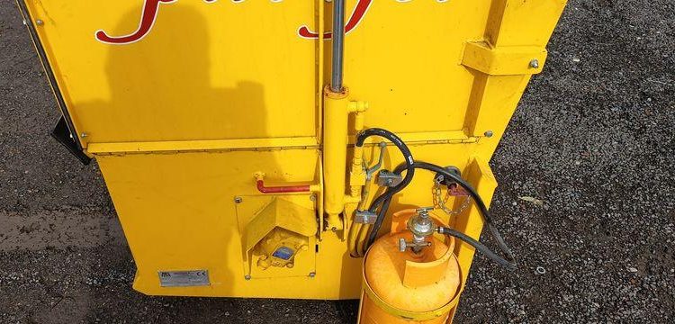 MALAVASI MINI FINISSEUR ROUTIER PAVIJET MG7 A TRAJET AVANT  MG723
