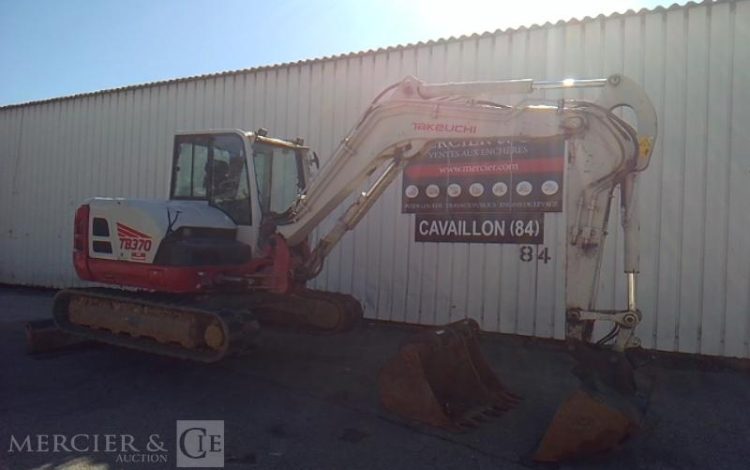 TAKEUCHI MINI PELLE TB 370  6T710 3308H AN2021 GRIS 1054