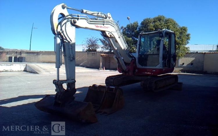 TAKEUCHI MINI PELLE TB 370  6T710 3308H AN2021 GRIS 1054