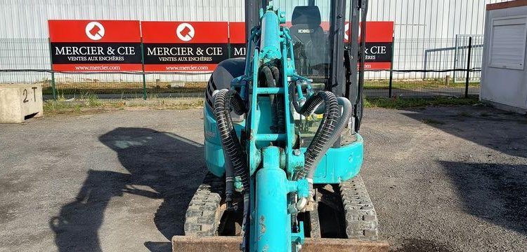 KOBELCO MINIPELLE SK26SR-7 SUR CHENILLE DIESEL 2,6 TONNES  – 296 HEURES – ANNEE 2023  5016