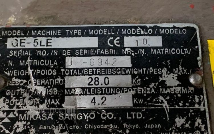 MIKASA GE-5LE  21MAM82025