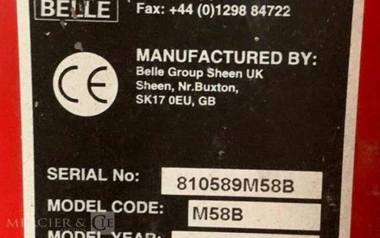 BELLE GROUP M58B  17MAM82025