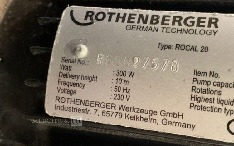 ROTHENBERGER   13MAM82025