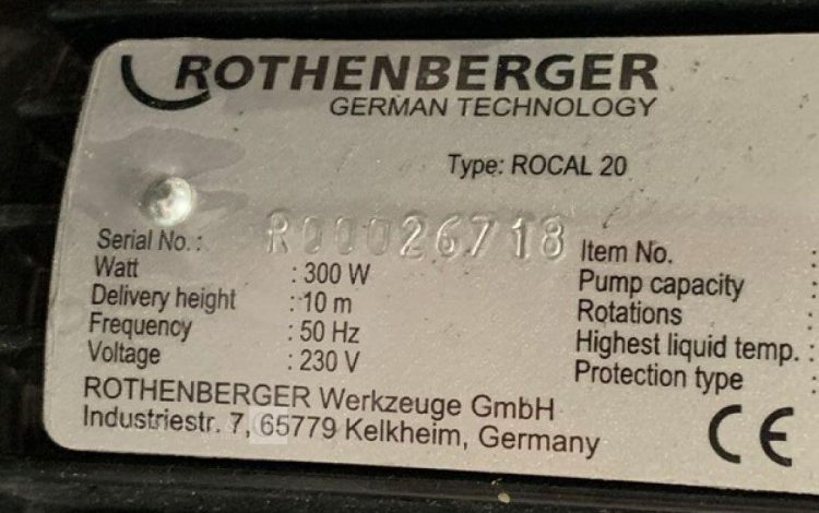 ROTHENBERGER   13MAM82025