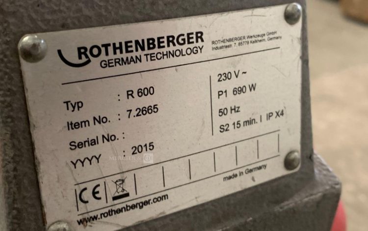 ROTHENBERGER   13MAM82025